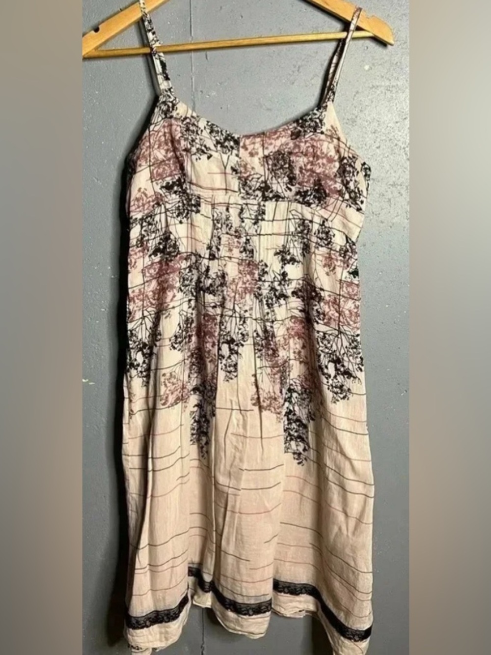 Harkham cotton/silk blend summer dress, size 8